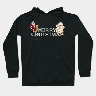 Merry christmas wishes you Santa Claus Hoodie